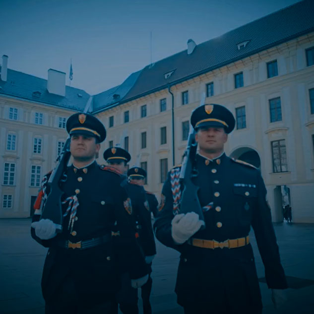 Cvičení s Hradní stráží