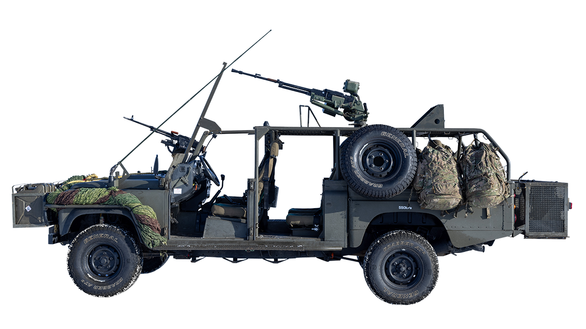 Land Rover Defender 130 Kajman | Do armády